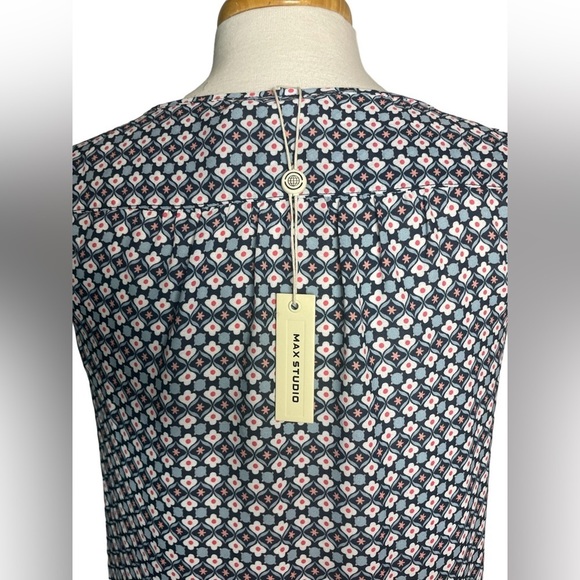 Max Studio, drop waist sleeveless dress,NWT - Picture 11 of 14